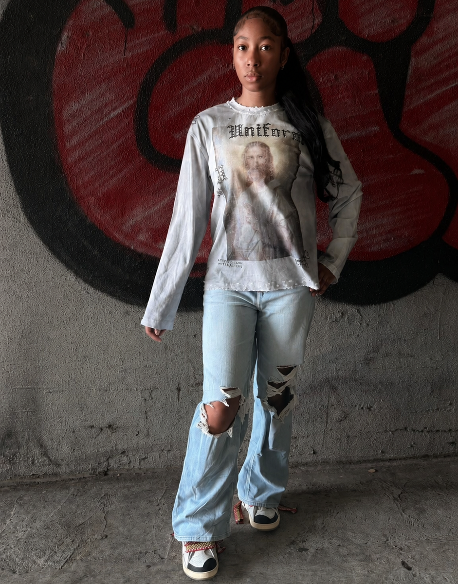 YAHWEH THRASHED TEE